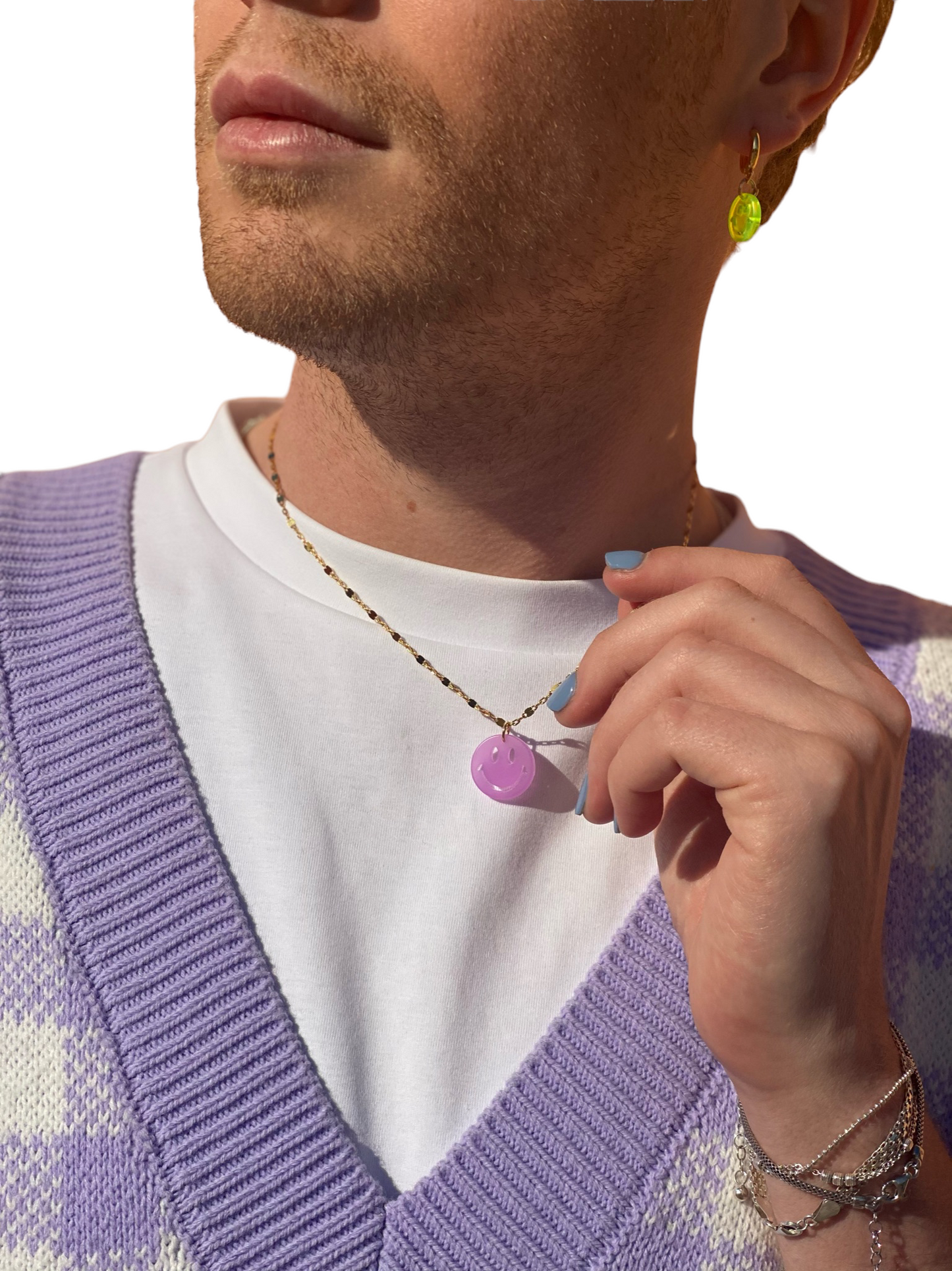 Smiley necklace